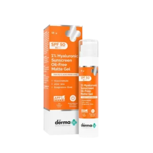 The Derma Co 1% Hyaluronic Sunscreen Gel SPF50