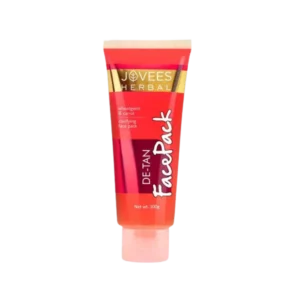 Jovees Herbal De-Tan Face Pack – Wheatgerm & Carrot Clarifying Face Pack (100g)