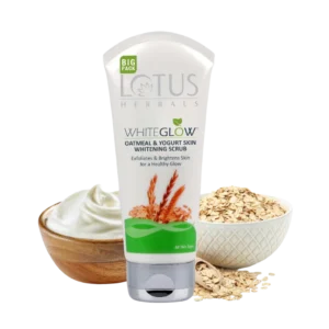 Lotus Herbals WhiteGlow Oatmeal & Yogurt Skin Whitening Scrub