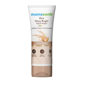 Mamaearth Rice Dewy Bright Face Wash