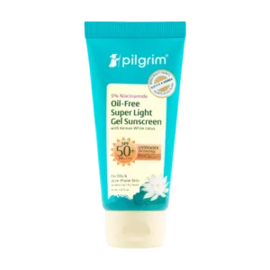 Pilgrim 5% Niacinamide Oil-Free Super Light Gel Sunscreen SPF 50+