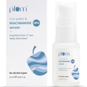 Plum Rice Water & Niacinamide 10% Serum (Clarity Boost)
