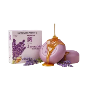 RRRMULIKAA Lavender Soap with Honey Drops